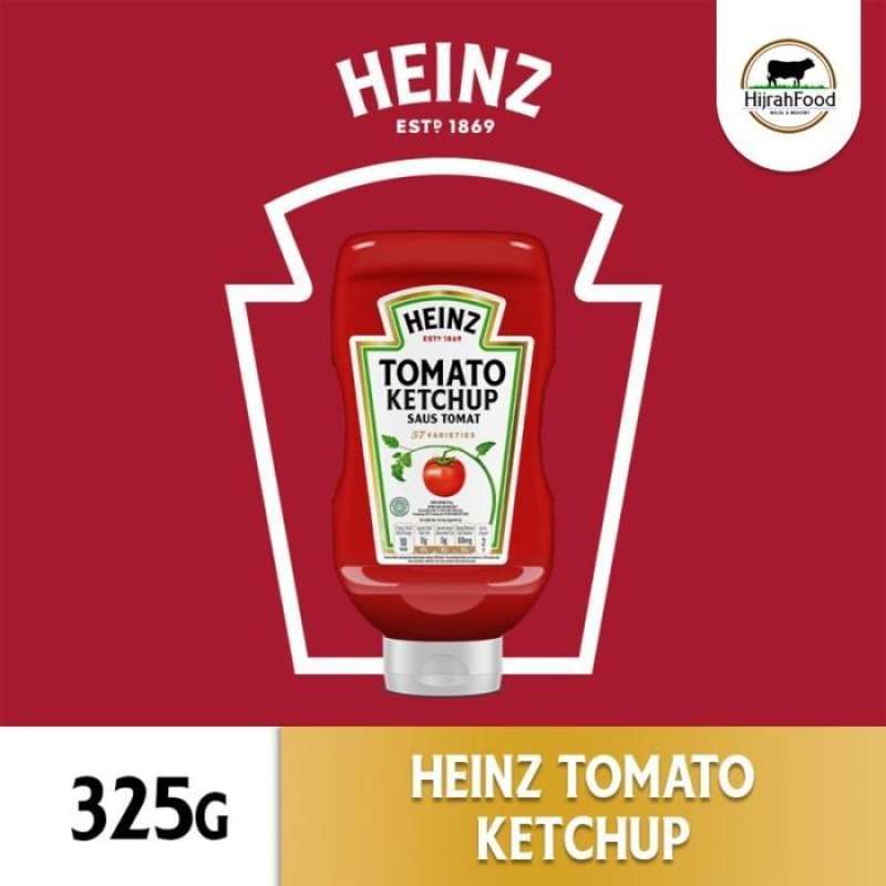 Jual HEINZ Saus Tomat Tomato Ketchup Tanpa Pengawet & MSG (325 gr