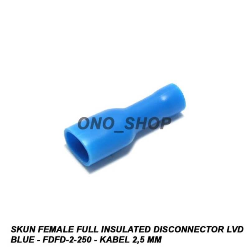 Jual Premium Skun Female Full Insulated Disconnector LVD BLUE FDFD2