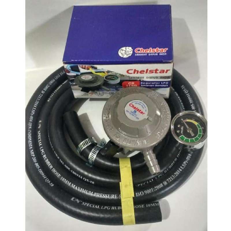 Jual Regulator Automatic Gas LPG Chelstar 312 G Common Gaz Selang Gas