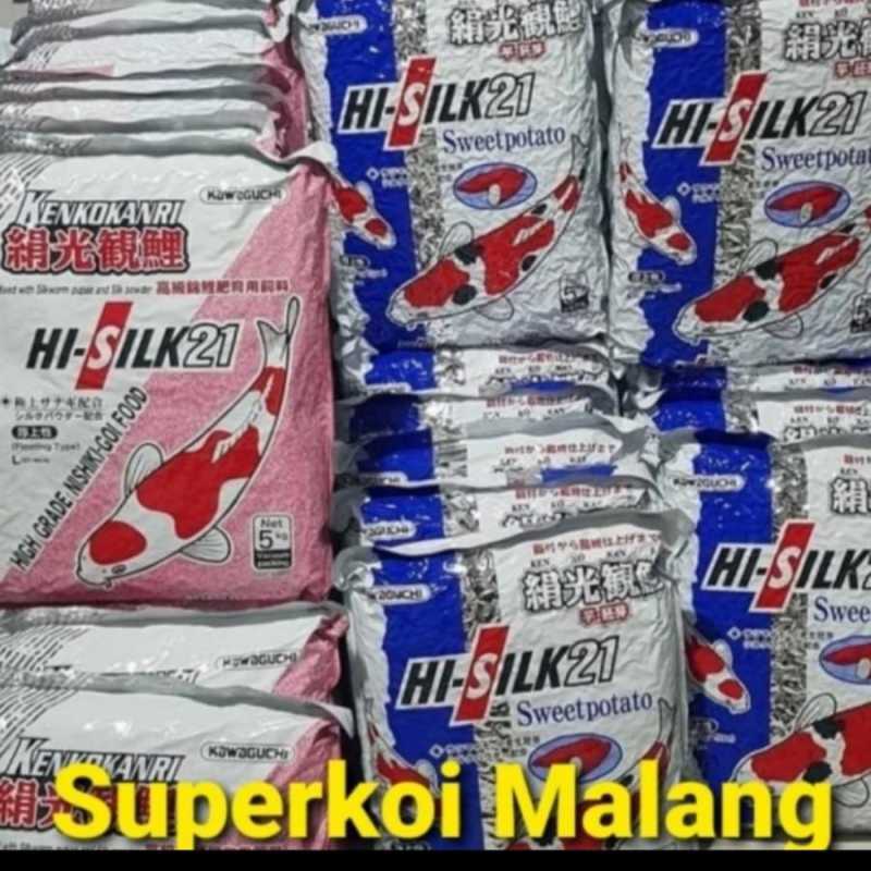 Jual Hi Silk 21 Repaking Kenkokanri Pink Potato Sweet Wheat Germ Pakan