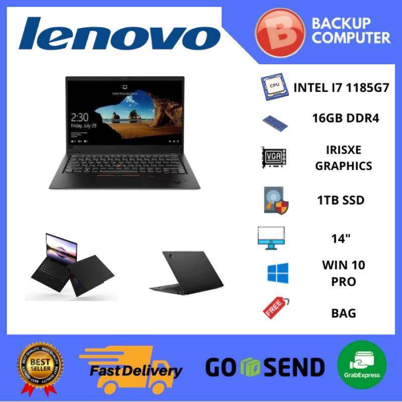 Jual Laptop Lenovo Thinkpad X1 Carbon 20xxs0f500 Gen 9 I71185g7 Di