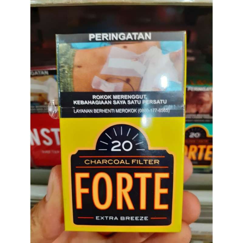 Jual Medan Forte Charcoal Filter Extra Breeze Rokok [20 Batang