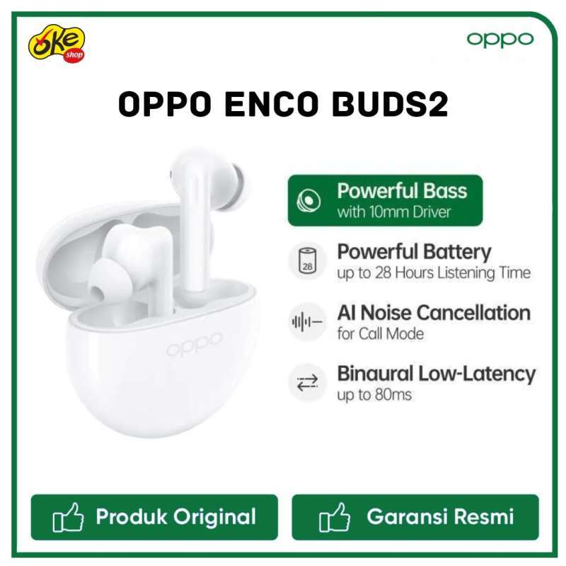 Jual Oppo Enco Buds 2 di Seller Okeshop Official Store - Gudang Trio ...