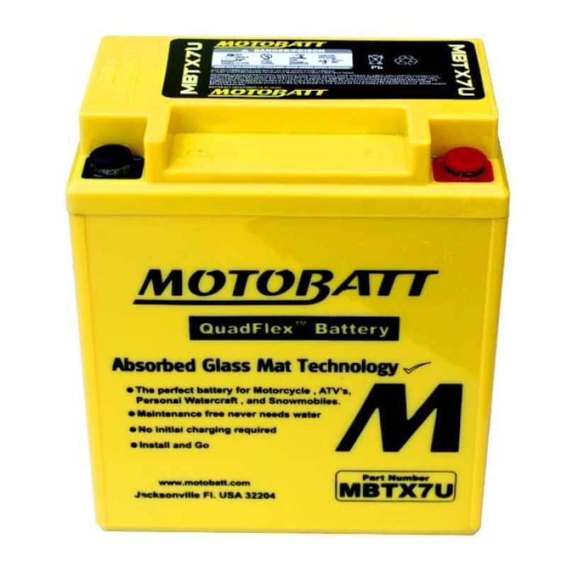 Jual AKI MOTOR KAWASAKI W175 MOTOBATT MBTX7U ORIGINAL AKI KERING/GEL