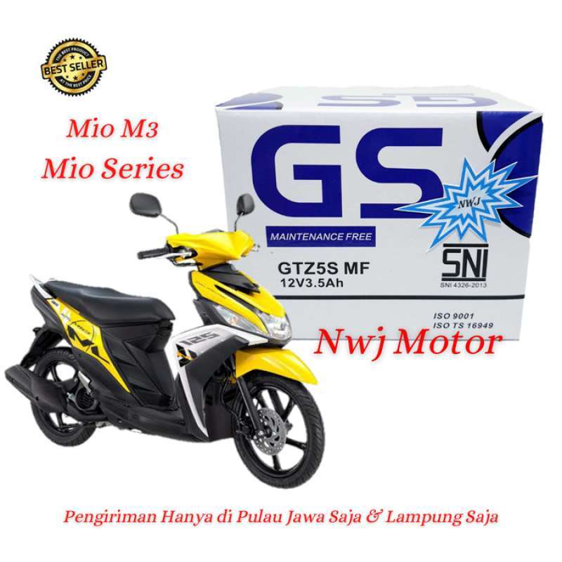 Promo AKI MOTOR YAMAHA MIO M3, MIO J, MIO S, MIO Z GTZ5S GS Y ACCU
