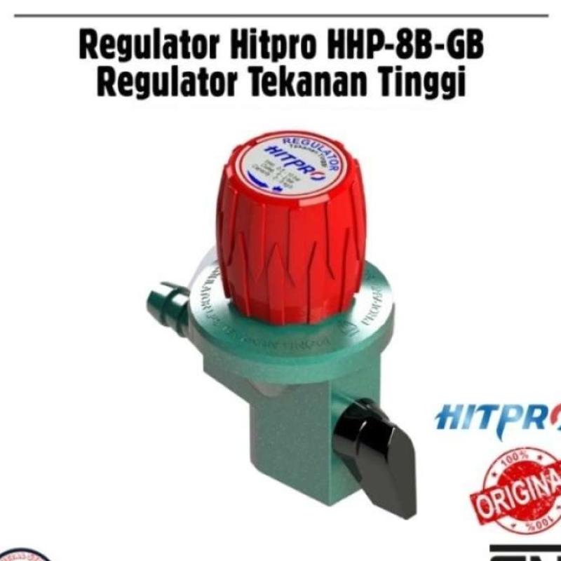 Jual REGULATOR GAS HITPRO HHP8BGB / HHP8BGB TEKANAN TINGGI ( NON METER ) di Seller GOOD VIBE