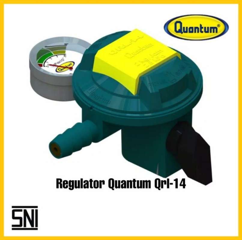 Jual REGULATOR GAS QUANTUM QRL 14 GB REGULATOR TEKANAN RENDAH QUANTUM