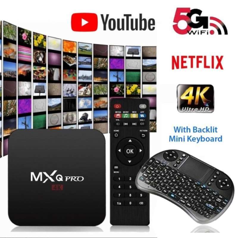 Jual Tv Box Android Mxq Pro 5G 4K Smart Android Tv Box Mqx 2G+16G