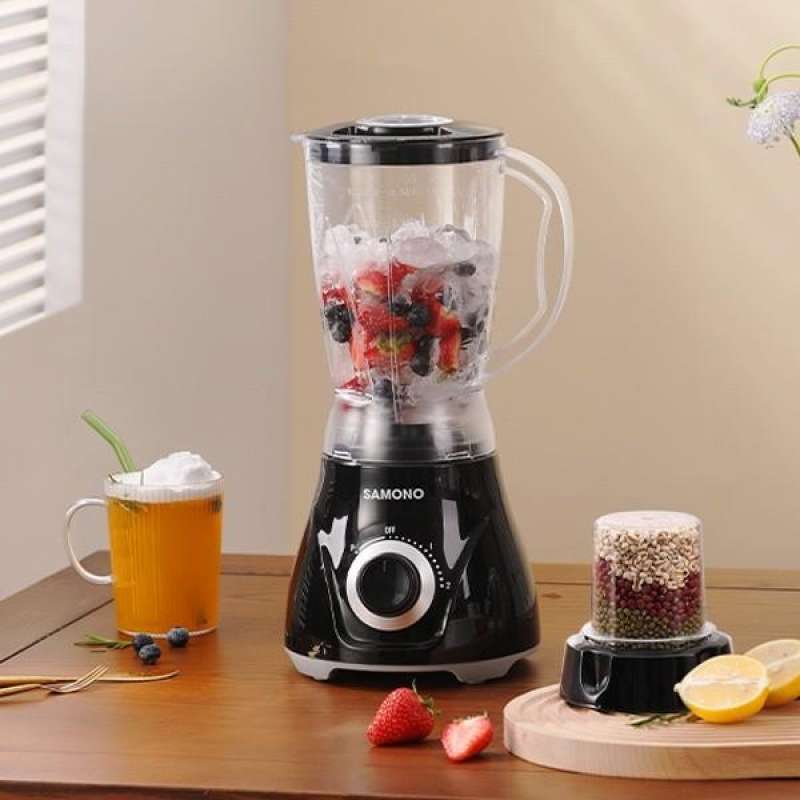 Jual Blender Samono Original 2 Mata Pisau 1.5 L Hemat Listrik