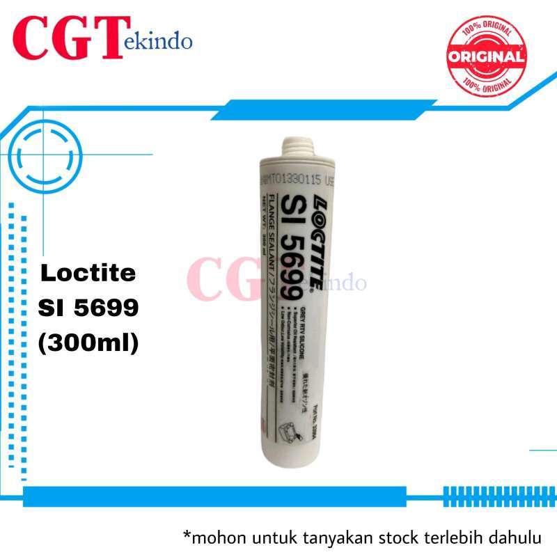 Jual Loctite SI 5699 / SI5699 RTV Silicone High Temp Grey 300ml di