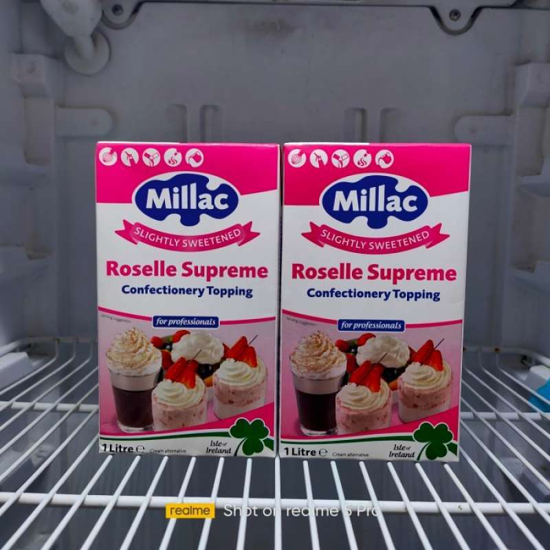 Promo Millac Roselle Supreme 1 Liter / Millac Whipping Cream Roselle
