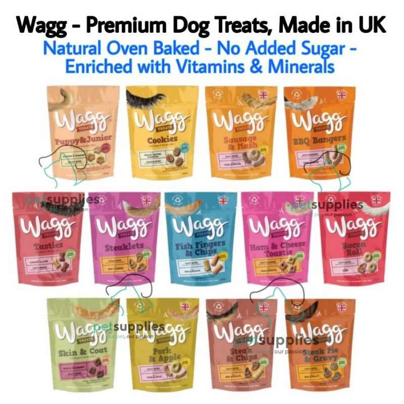 Jual Dog Treats Premium Wagg Treats Natural No Sugar Plus Vitamin
