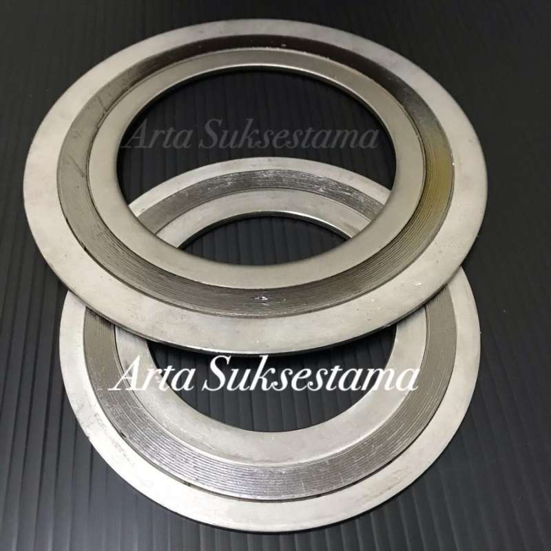 Jual Spiral Wound Gasket SWG 4 Inch ANSI 150 Stainless ss304 di Seller
