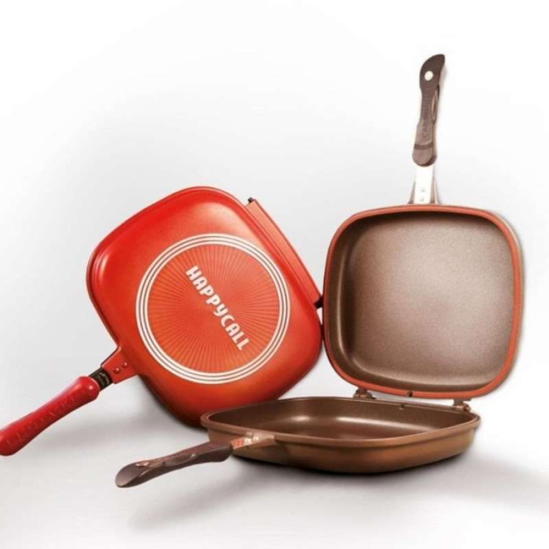 Jual Happy Call* Double Pan 32 CM / Grill Pan HC di Seller Martha Jaya
