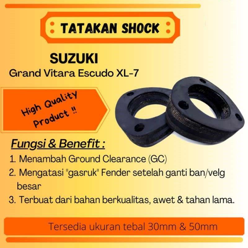 Jual Karet Tatakan Shock Depan Lift Kit Suzuki Grand Vitara Escudo di