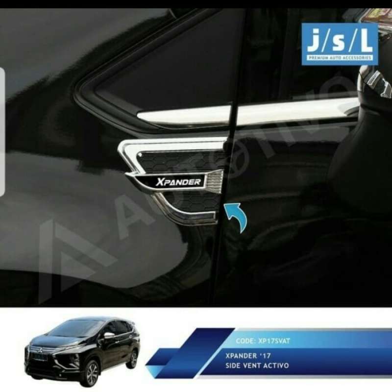 Promo Sidevent Side Vent Mitsubishi Xpander Activo Diskon 31% di Seller ...
