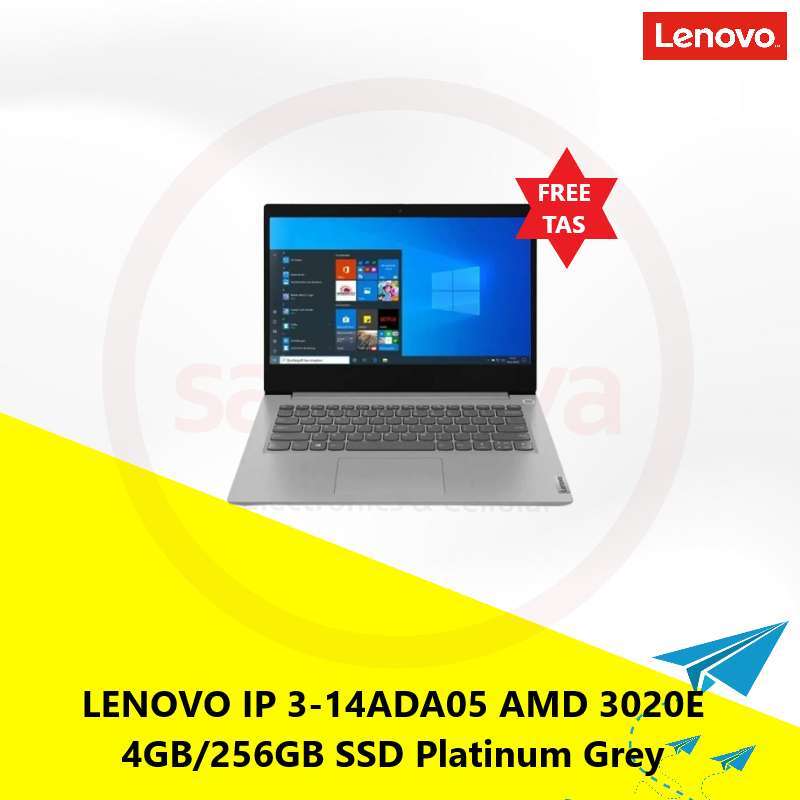 Promo LAPTOP LENOVO IdeaPad Slim3 14ADA05 AMD 3020e 4GB 256SSD W11 OHS ...