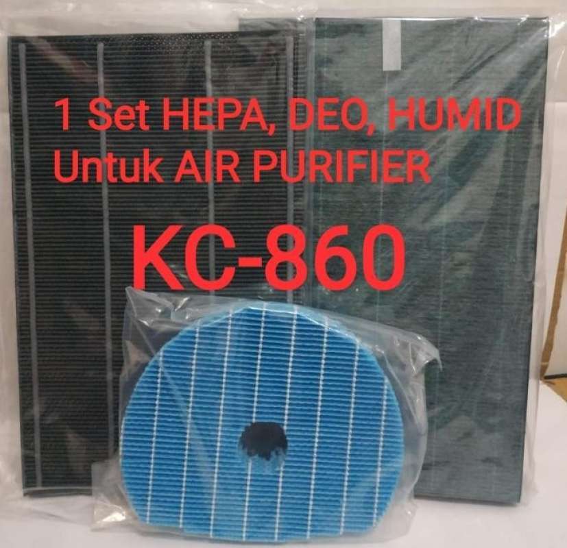Jual Ac Portable Paket Hepa, Humid & Deo For Filter Sharp Air Purifier
