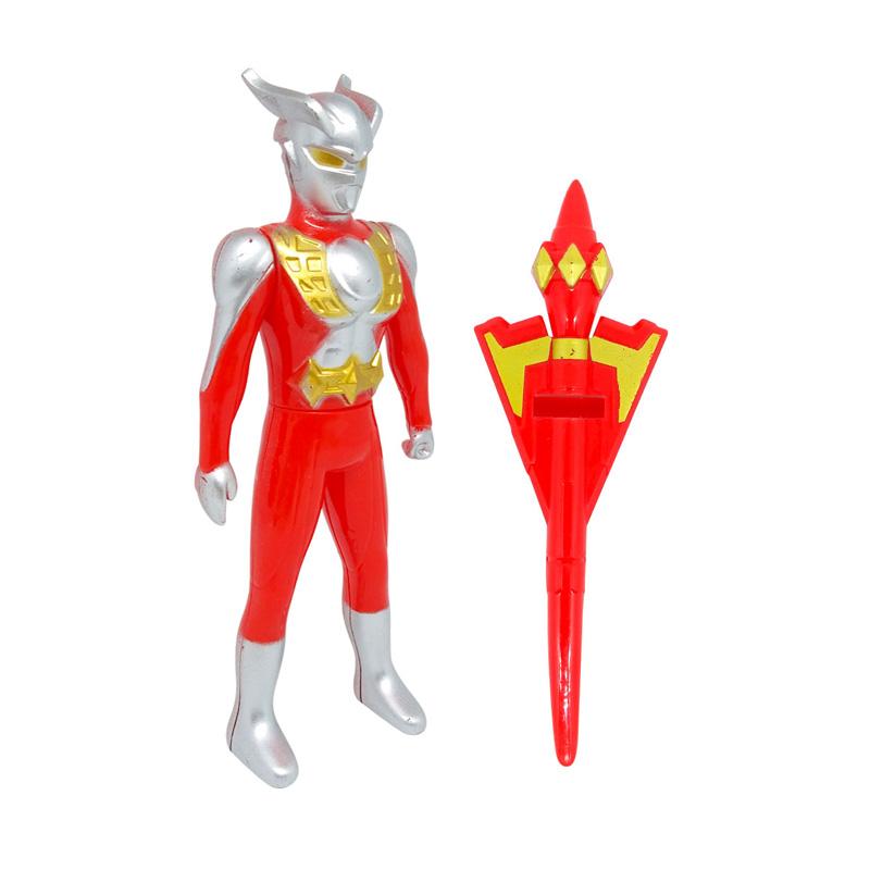 Jual Mainan  Anak Robot Robotan Ultraman  Dan Aksesorisnya 