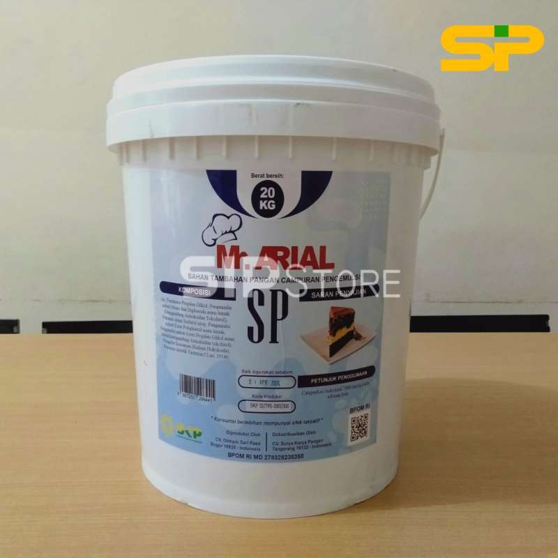 Jual ARIAL SP 20kg / TBM / Ovalet / Pengembang Kue / Pelembut Kue