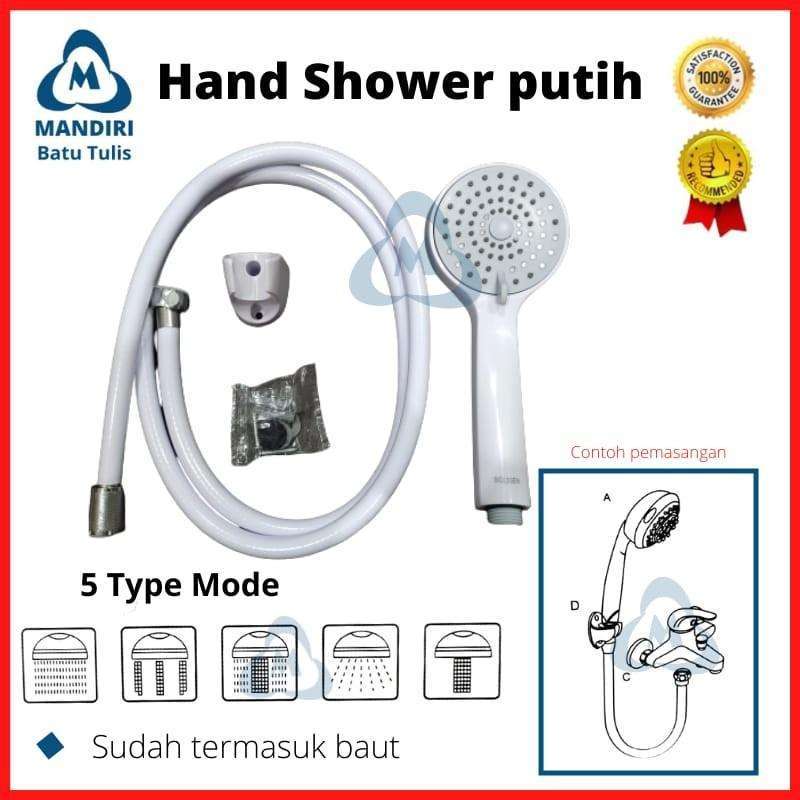 Jual Hand Shower Murah Pvc Soligen / Shower Mandi Banyak Warna Awet di