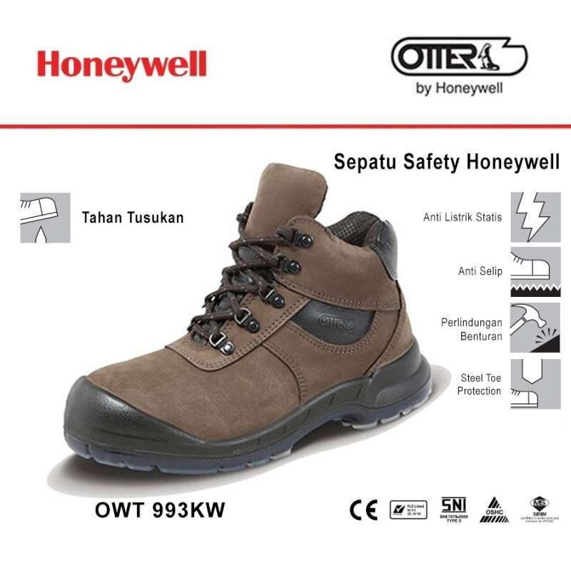 Promo Honeywell Sepatu Safety Boots Premium OTTER Original OWT993KW