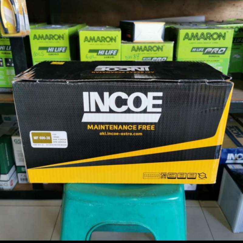 Jual Aki Mercy/ Incoe Mf 60038/ Incoe Mf 60044/ Din 100/ Aki Bmw Di