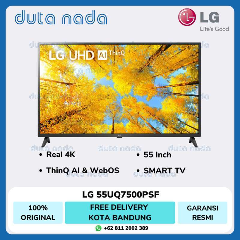Jual LG UHD 4K SMART TV 55 INCH 55UQ7500 / 55UQ7500PSF di Seller Duta
