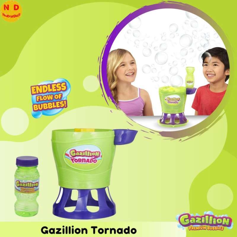 Jual GIANT GAZILLION TORNADO BUBBLE GUN WITH REFILL GELEMBUNG di Seller