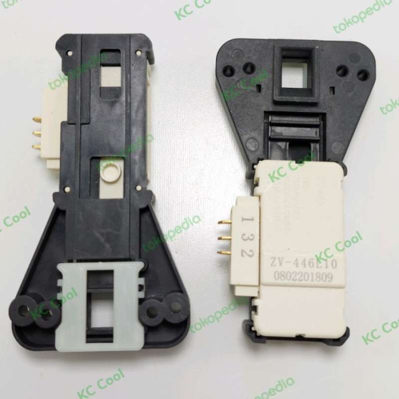 Promo SWITCH PINTU /DOOR LOCK MESIN CUCI MIDEA ZV446L10 HITAM PUTIH