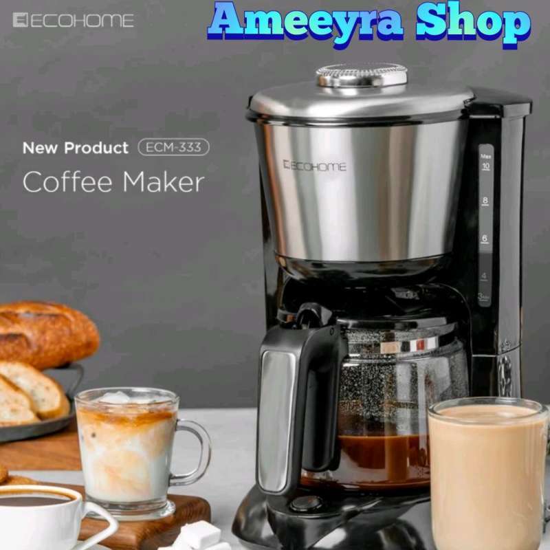Promo Coffee Maker Ecohome ECM333 Low Watt Diskon 40 di Seller
