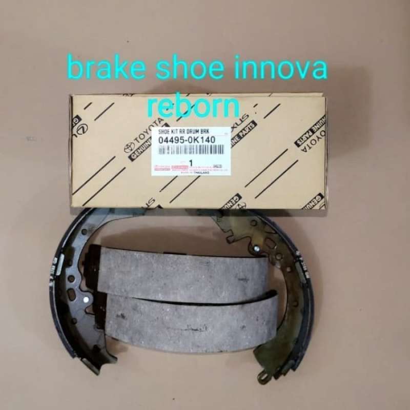 Jual brake shoe/kampas rem belakang new innova/innova reborn/hilux revo