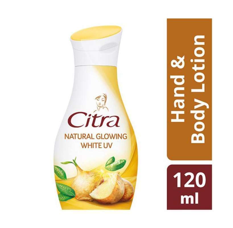 Jual CITRA Hand And Body Lotion Natural Glowing White UV Bengkoang