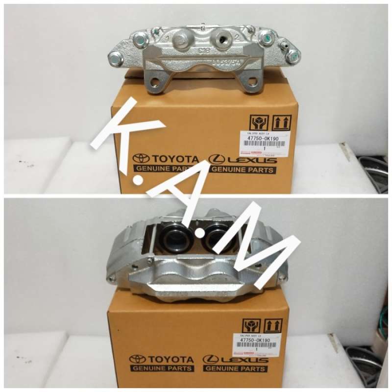 Jual caliper atau kaliper cakram Hilux 2.5 2kd/Fortuner kiri 477500k190 di Seller auto99