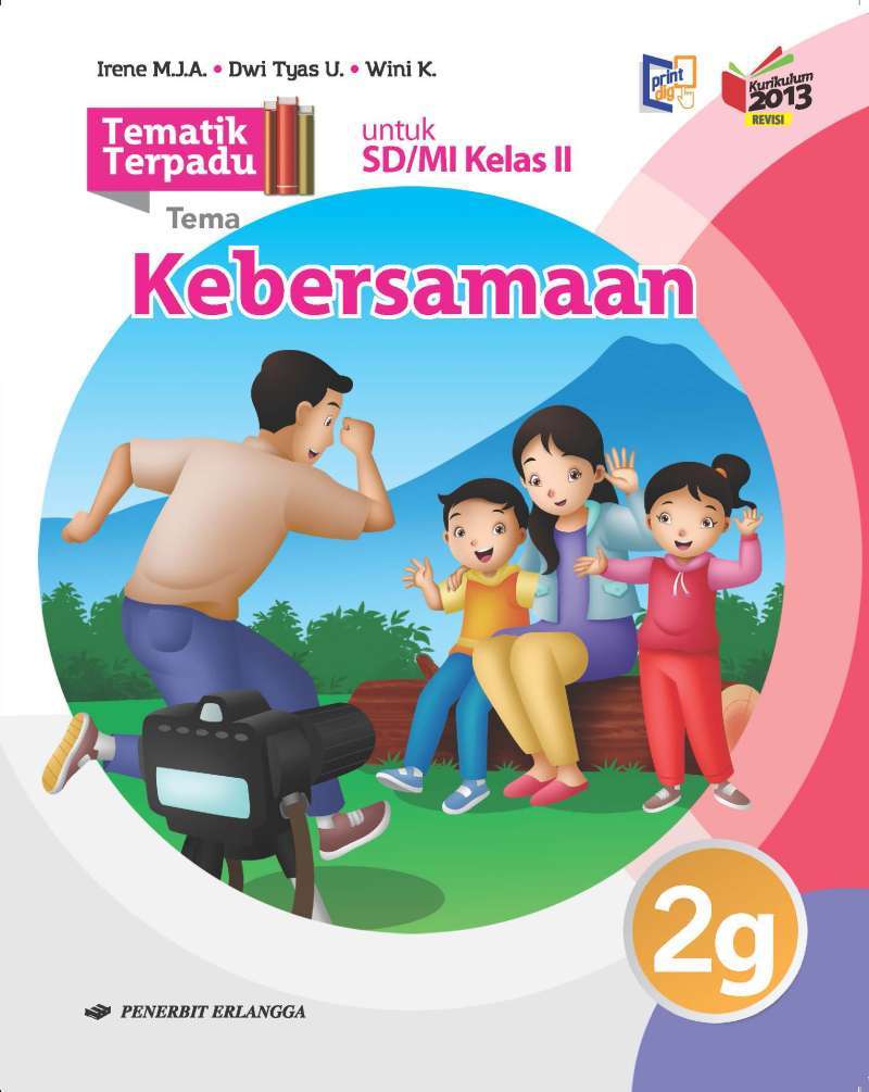 Promo TEMATIK TERPADU 2G KELAS 2 SD/MI K13 REVISI ERLANGGA Diskon 25% ...