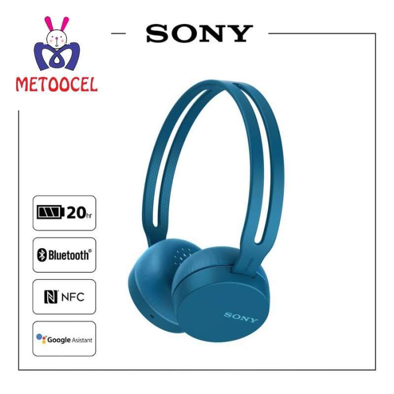 Jual Sony Whch400 Wireless Headphone Headset Earphone Bluetooth Resmi Di Seller Metoocel