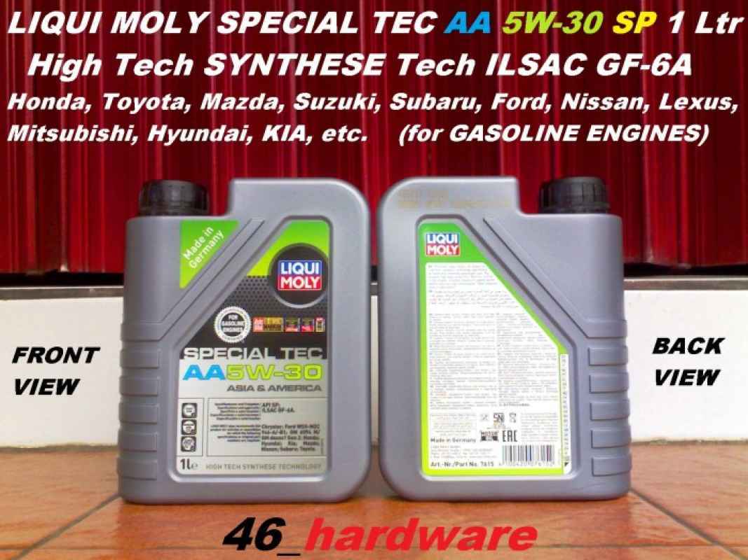 Promo LIQUI MOLY Special Tec AA 5W-30 - LITERAN !!!- GERMANY - 100% ...