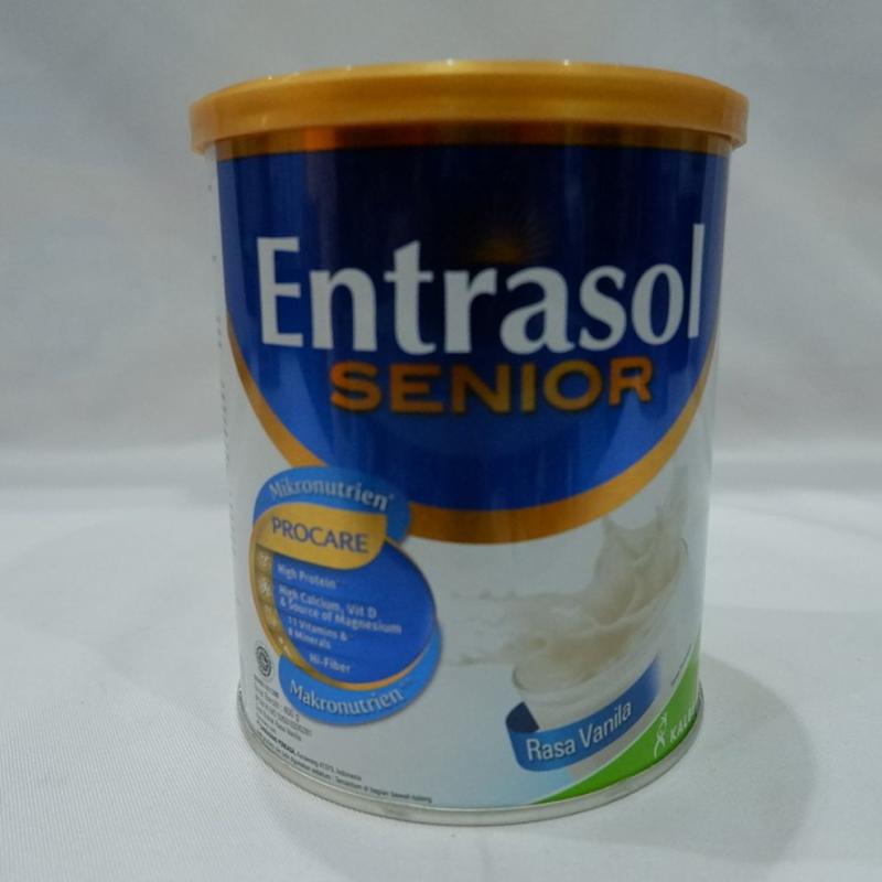 Promo Entrasol Senior Vanila Susu Dewasa [400 g] Diskon 21% di Seller ...