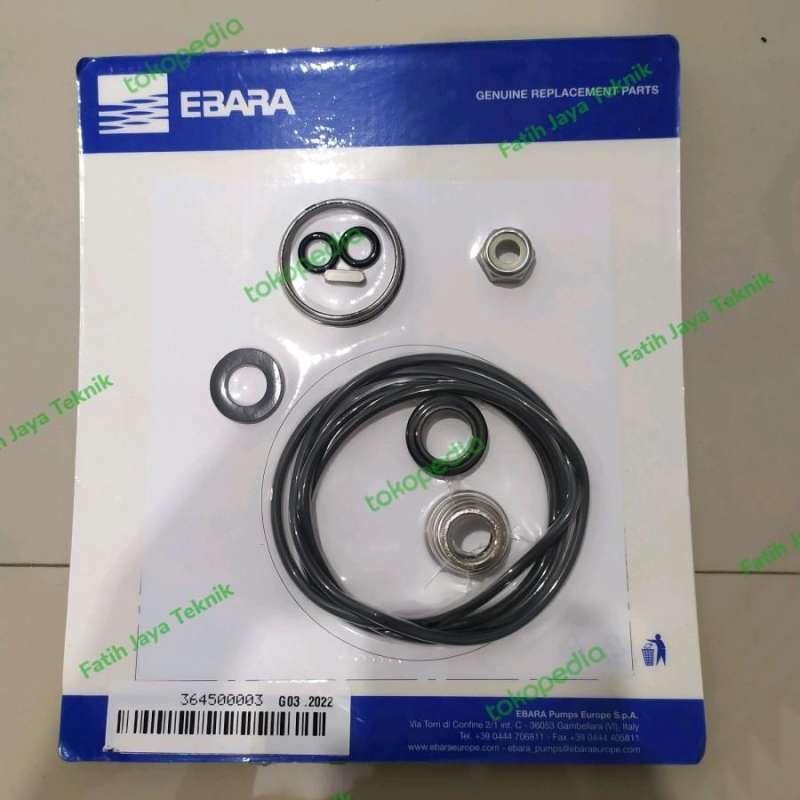 Jual Seal Kit Ebara CDX 120/20 Mechanical Seal Pompa Ebara CDX di Seller Fatih Jaya Jembatan