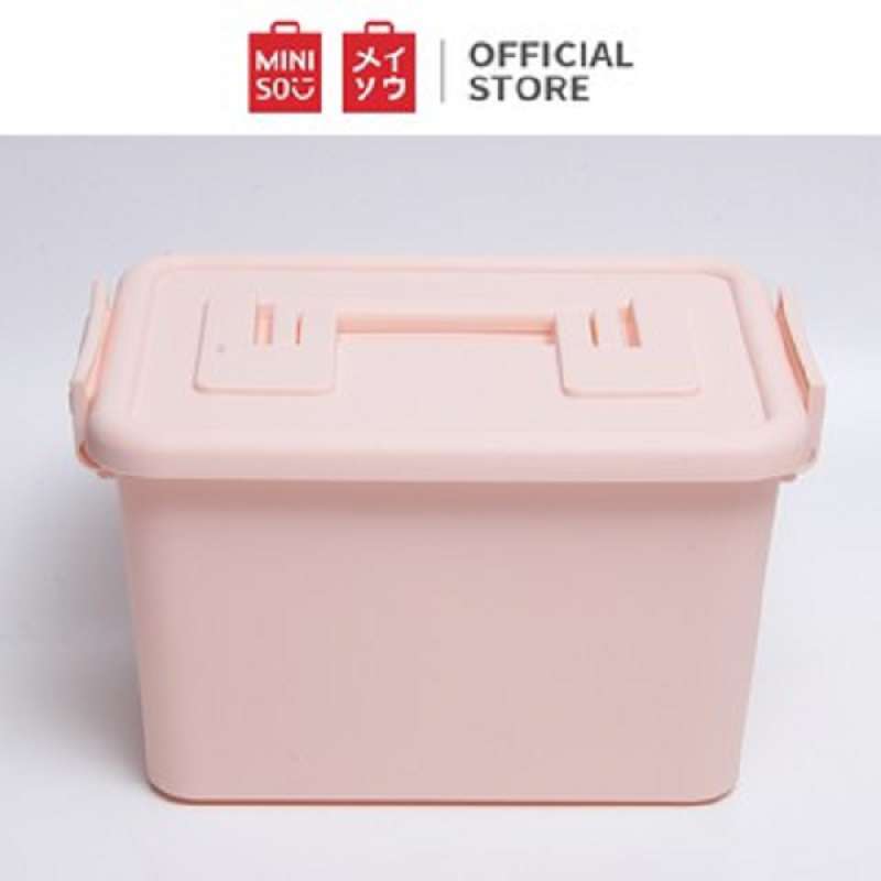 Jual Miniso official Solid Color Portable Storage Box di Seller MINISO