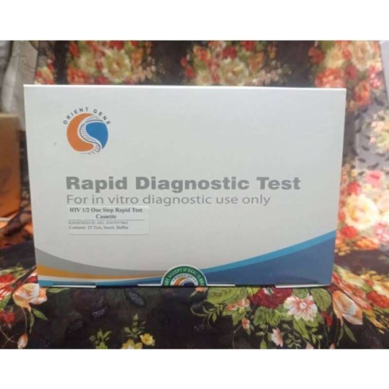 Jual Test HIV Orient Gene isi 25pcs Original Ready di Seller Alkesmu