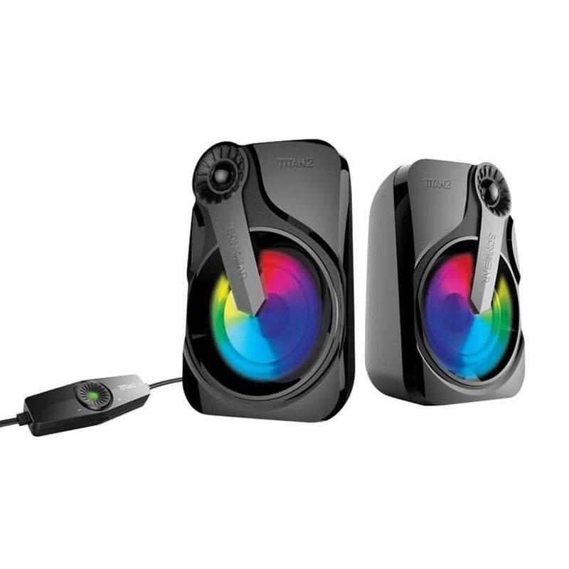 Speaker titan theme