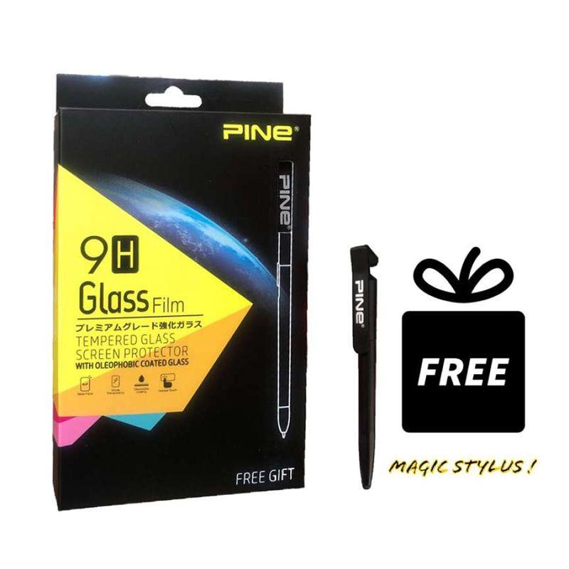 Jual Pine Tempered Glass For Samsung M21 Full Cover Black