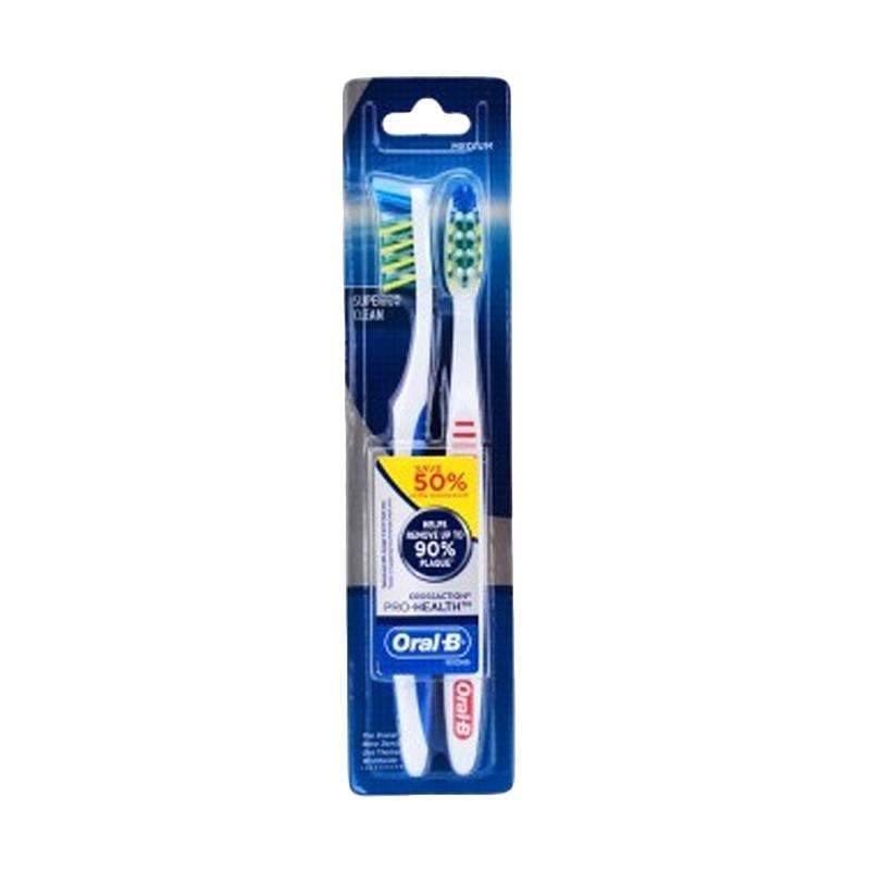 Jual Oral B Crossaction Pro Healthy Isi 2 (medium) Di Seller Sidomukti