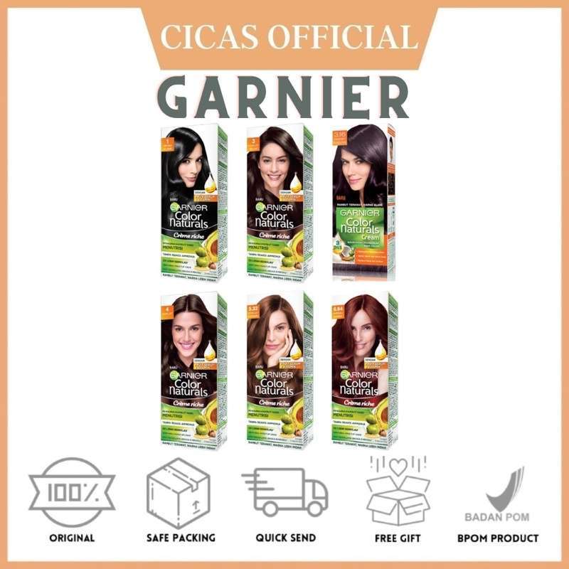 Jual GARNIER Color Naturals Hair Color (Cat / Pewarna Rambut Permanent) Kotak di Seller