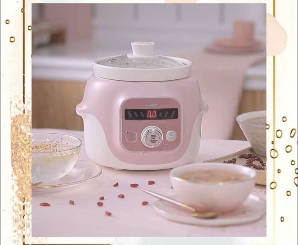 Promo Bear electric slow cooker 1.0 liter Diskon 12 di Seller NEW
