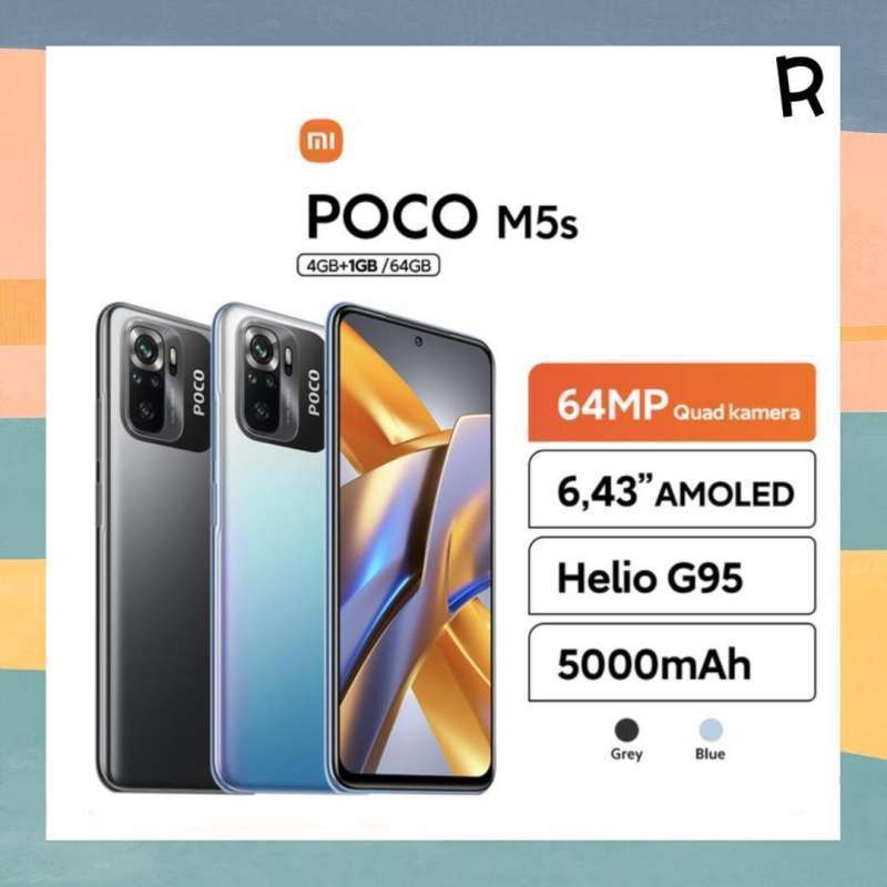 Jual XIAOMI PCO M5S MediaTek Helio G95 Dotdisplay AMOLED FHD+ NFC - 4