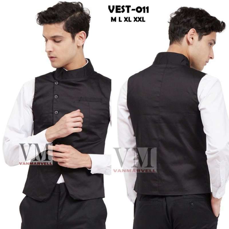 VM ROMPI BLACK - ROMPI HITAM PASANGAN JAS BLAZER SLIM