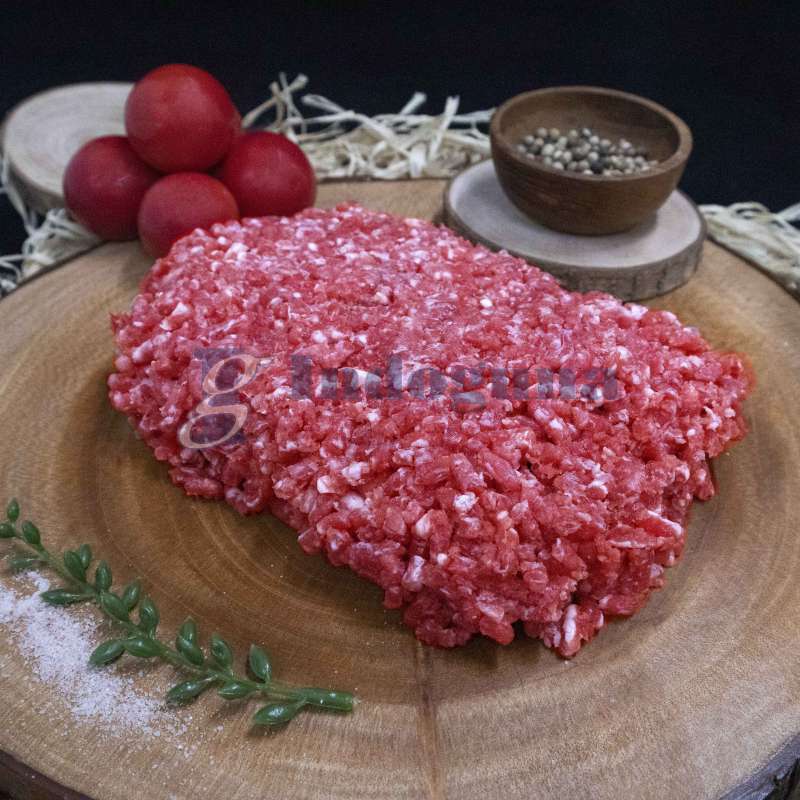 Jual Indoguna Ribeye Ground Beef Low Fat Daging Giling Premium Halal di
