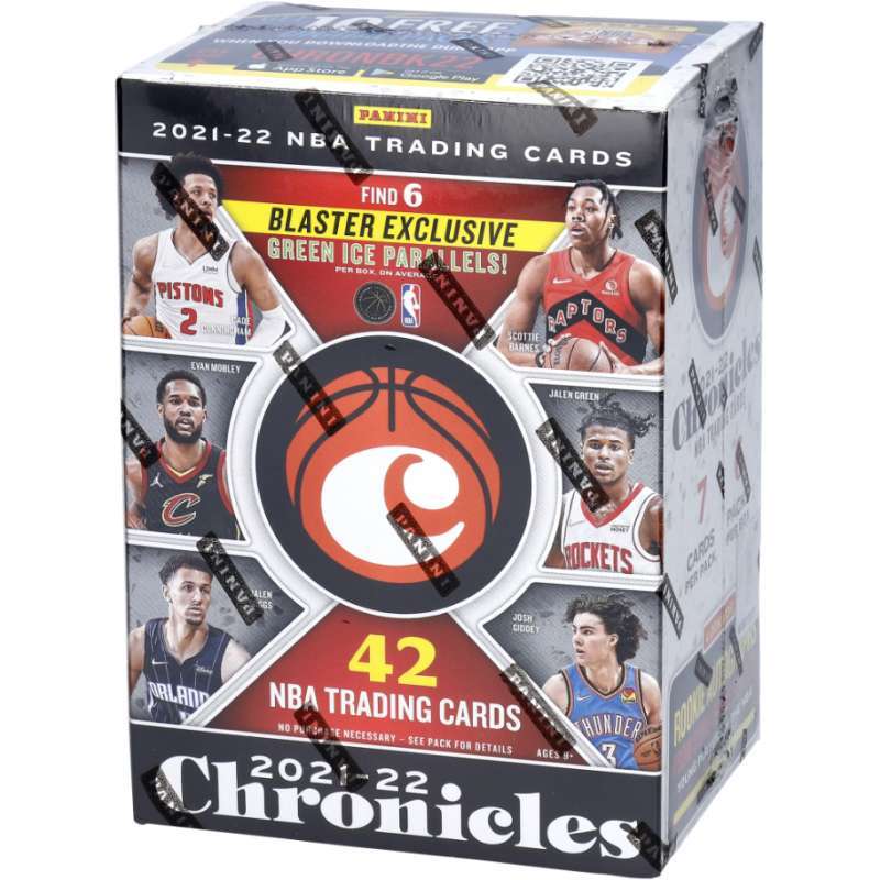 2021 2022 Panini Chronicles Basketball Blaster Box 42 Trading Cardsnull